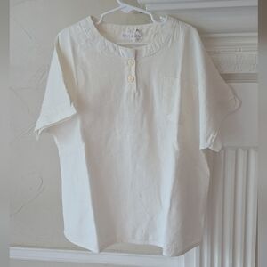 Rivi & Kin | Coastal Breeze Linen Tee